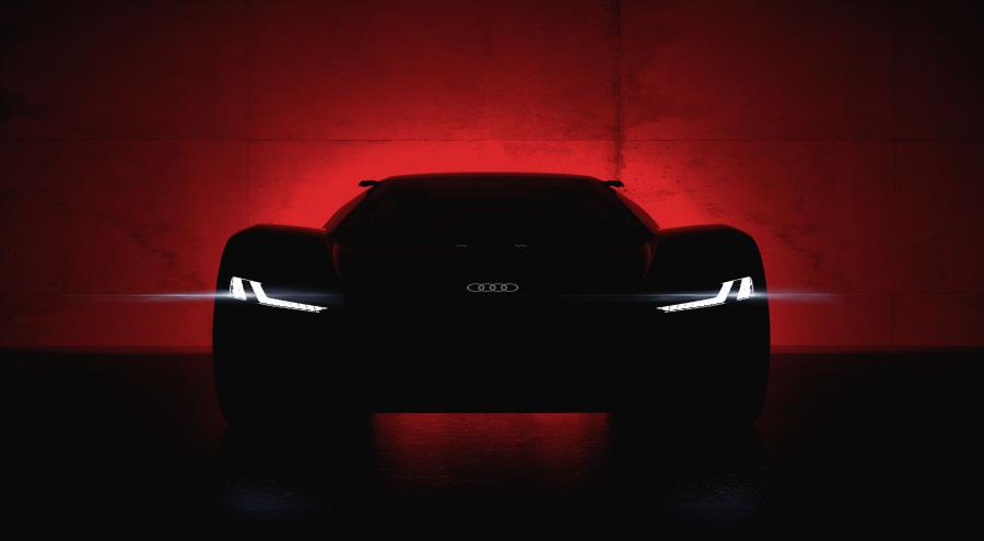 Эскиз Audi PB 18 e-tron 2018 года  (фото 3 из 51)